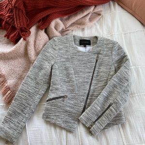 Banana Republic Blazer with Zipper Detailing